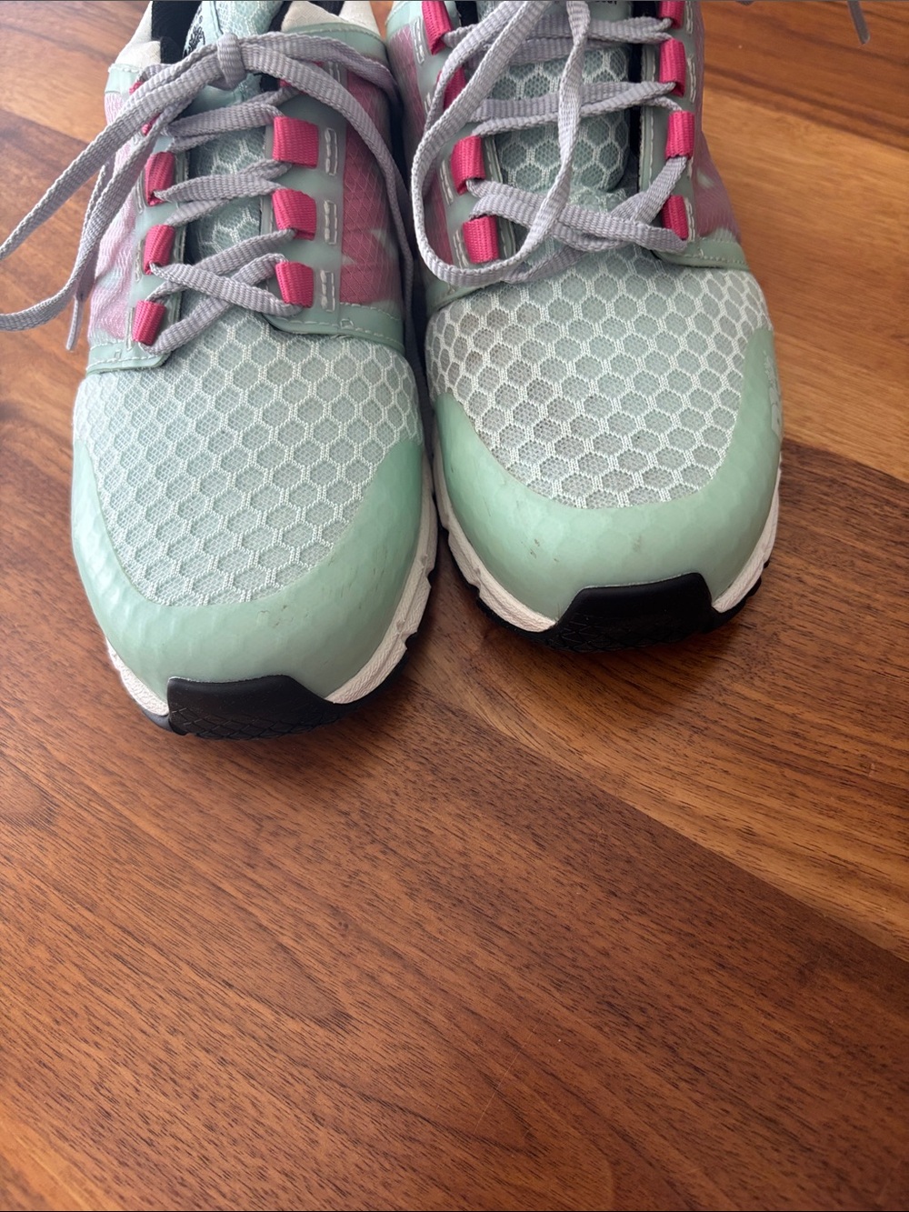 Timberland PRO Radius Comp Toe Pink Green Work Utility Sneaker Shoes Size 8 - Picture 2 of 9